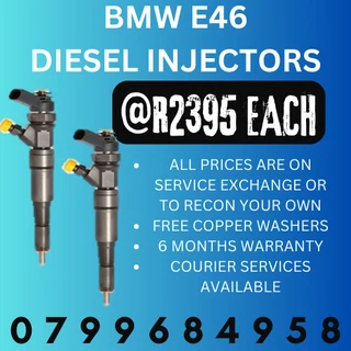 Bmw E46 Diesel Injectors/ 6months Warranty