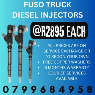 Fuso Truck Diesel Injectors/ 6 Months Warranty