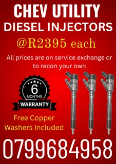Chev Utility Diesel Injectors/ We Recon And Sell On Exchange