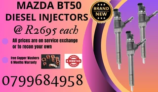 Mazda Bt50 (new) Diesel Injectors/ We Recon And Sell On Exchange