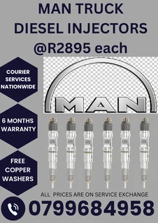 Man Truck Diesel Injectors/ 6 Months Warranty