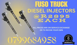 Fuso Truck Diesel Injectors/ Free Copper Washers