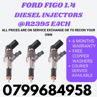 Ford Figo 1.4 Diesel Injectors/ 6 Months Warranty