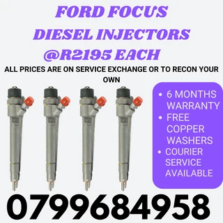 Ford Focus Diesel Injectors/ We Recon And Sell On Exchange