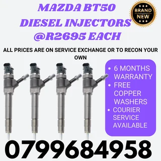 Mazda Bt50 (new) Diesel Injectors/ We Recon And Sell On Exchange