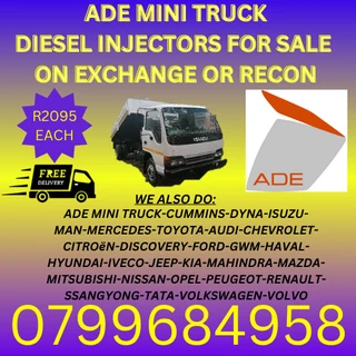 Ade Mini Truck Diesel Injectors/ 6 Months Warranty