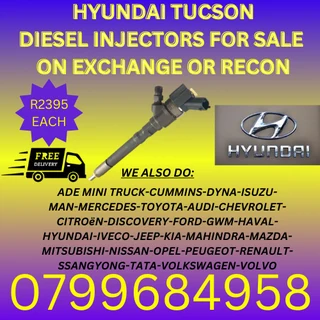 Hyundai Tucson Diesel Injectors/ 6 Months Warranty