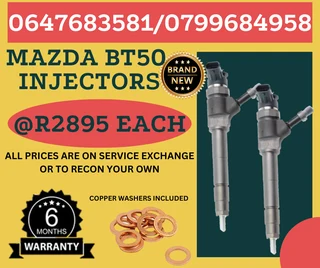 Mazda Bt50 (new) Diesel Injectors/we Recon And Sell On Exchange