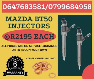 Mazda Bt50 New Diesel Injectors For Sale With Warranty