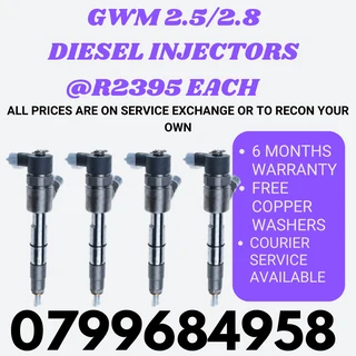 Gwm 2.5/2.8 Diesel Injectors For Sale On Exchange Or To Recon Your Own