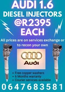Audi 1.6 Diesel Injectors For Sale