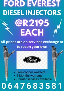 Ford Everest Diesel Injectors For Sale On Exchange/recon