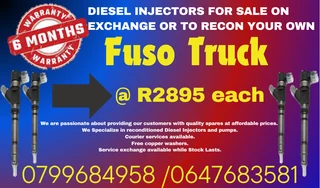 Fuso Truck Diesel Injectors For Sale With Warranty