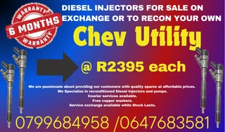 Chev Utility Diesel Injectors For Sale With Warranty