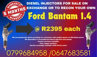 Ford Bantam 1.4 Diesel Injectors For Sale With Warranty