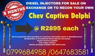 Chev Captiva Delphi Diesel Injectors For Sale Free Copper Washers