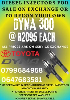 Dyna 300 Diesel Injectors For Sale On Exchange Or To Recon Your Own