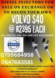 Volvo S40 Diesel Injectors For Sale Free Copper Washers