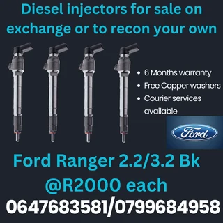 Ford Ranger 2.2/3.2 Bk Diesel Injectors For Sale We Recon And Sell On Exchange