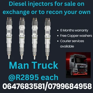 Man Truck Diesel Injectors For Sdale Free Copper Washers