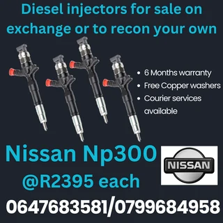 Nissan Np300 Diesel Injectors For Sale With Warranty