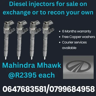 Mahindra Mhawk Diesel Injectors For Sale With Warranty