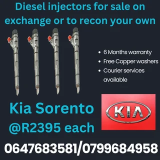 Kia Sorento Diesel Injectors For Sale We Recon And Sell On Exchange
