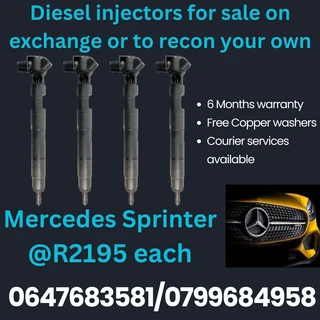 Mercedes Sprinter Diesel Injectors For Sale We Recon And Sell On Exchange