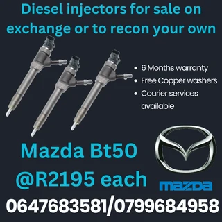 Mazda Bt50 Diesel Injectors For Sale We Recon And Sell On Exchange