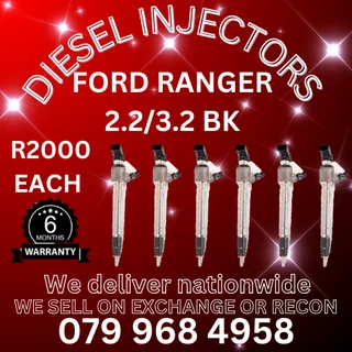 Ford Ranger 2.2/3.2 Bk Diesel Injectors For Sale With Warranty