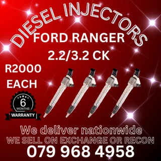 Ford Ranger 2.2/3.2 Ck Diesel Injectors For Sale With Warranty