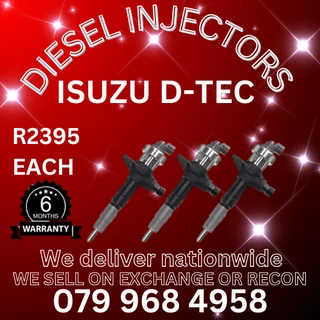 Isuzu D-tec Diesel Injectors For Sale Free Copper Washers