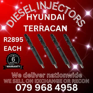 Hyundai Terracan 2.9 Diesel Injectors For Sale