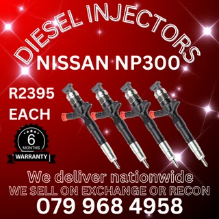 Nissan Np300 Diesel Injectors For Sale With Warranty
