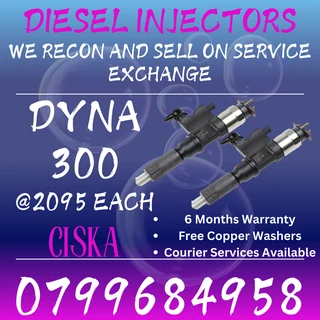 Dyna 300 Diesel Injectors For Sale Free Copper Washers
