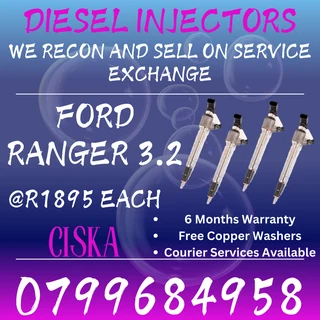 Ford Ranger 3.2 Diesel Injectors For Sale With Warranty
