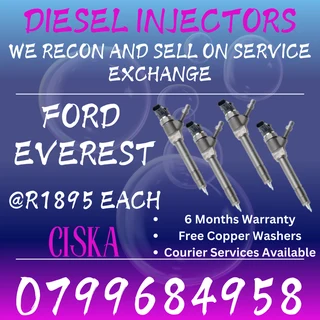 Ford Everest Diesel Injectors For Sale We Recon And Sell On Exchange