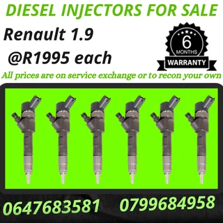 Renault 1.9 Diesel Injectors For Sale Free Copper Washers