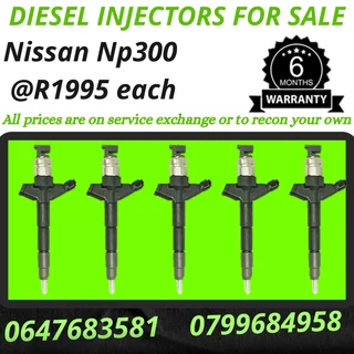 Nissan Np300 Diesel Injectors For Sale With Warranty