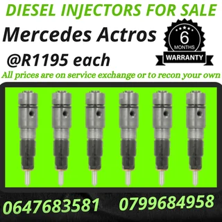 Mercedes Actros Diesel Injectors For Sale With Warranty