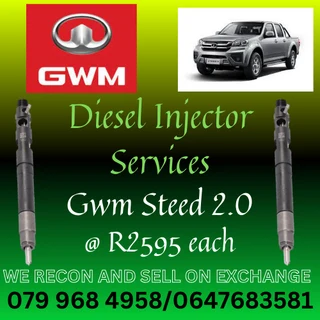 Gwm 2.0 Steed Diesel Injectors For Sale With Warranty