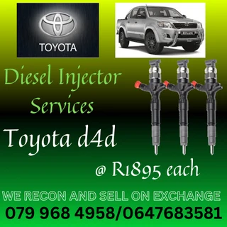Toyota D4d Diesel Injectors For Sale Copper Washers Included