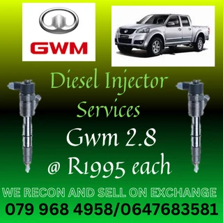 Gwm 2.8 Diesel Injectors For Sale Free Copper Washers