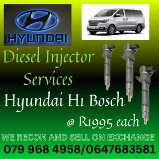 Hyundai H1 Bosch Diesel Injectors For Sale