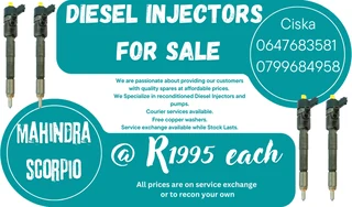 Mahindra Scorpio Diesel Injectors For Sale Free Copper Washers