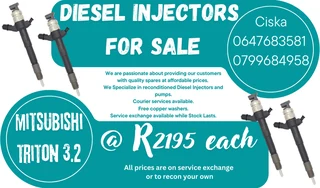 Mitsubishi Triton 3.2 Diesel Injectors For Sale Free Copper Washers