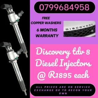 Discovery Tdv 8 Diesel Injectors For Sale Copper Washers Included