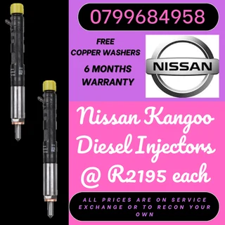 Nissan Kangoo Diesel Injectors For Sale Free Copper Washers