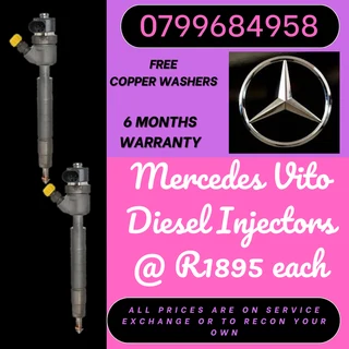 Mercedes Vito Diesel Injectors For Sale