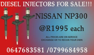 Nissan Np300 Diesel Injectors For Sale Warranty Included